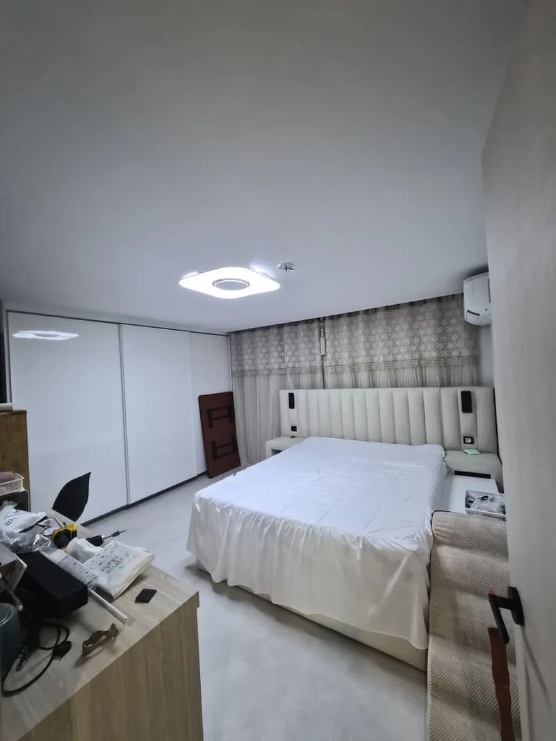 한국아파트 안방도배 안방 실크도배 순인테리어